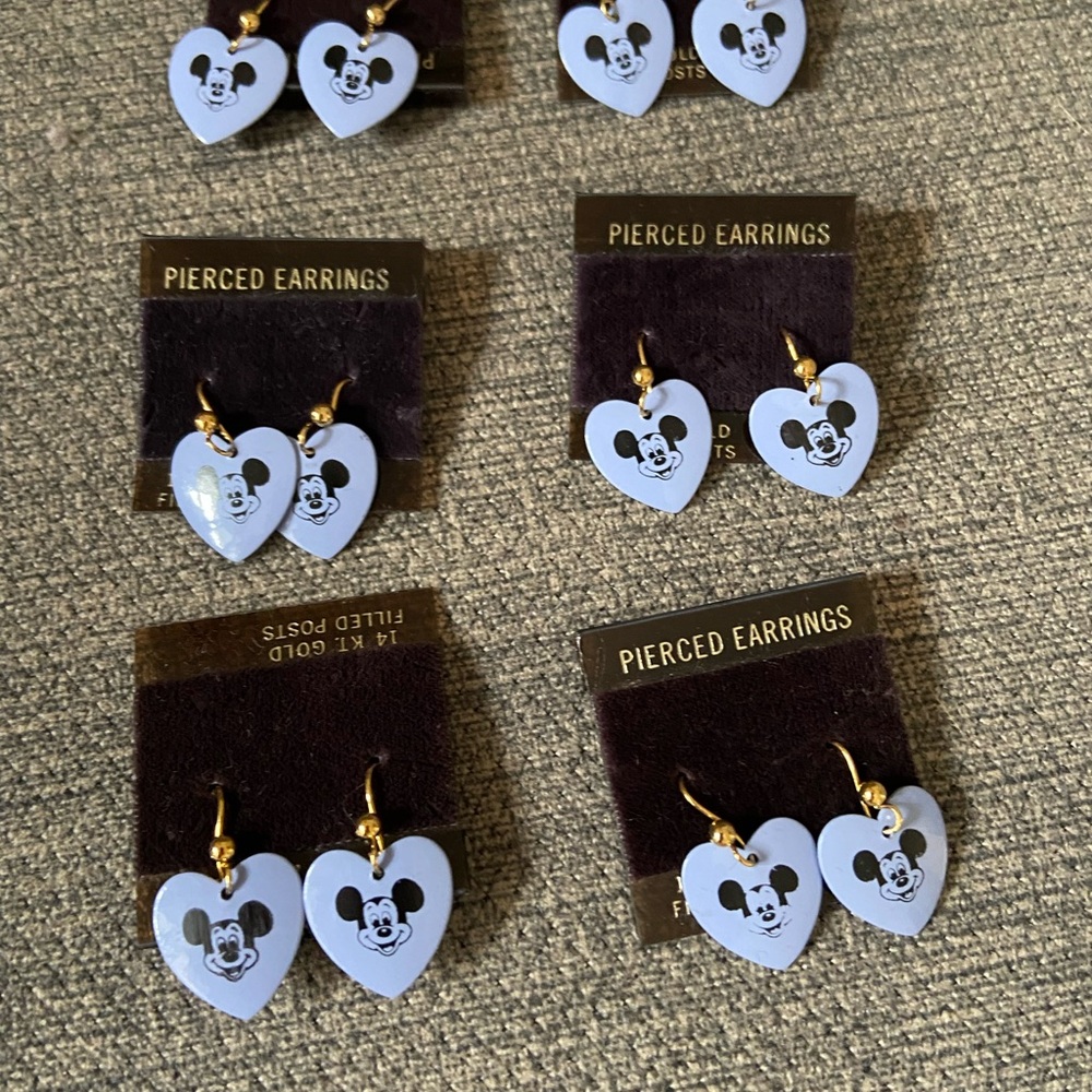 Adorable Mickey Mouse Dangle Earrings